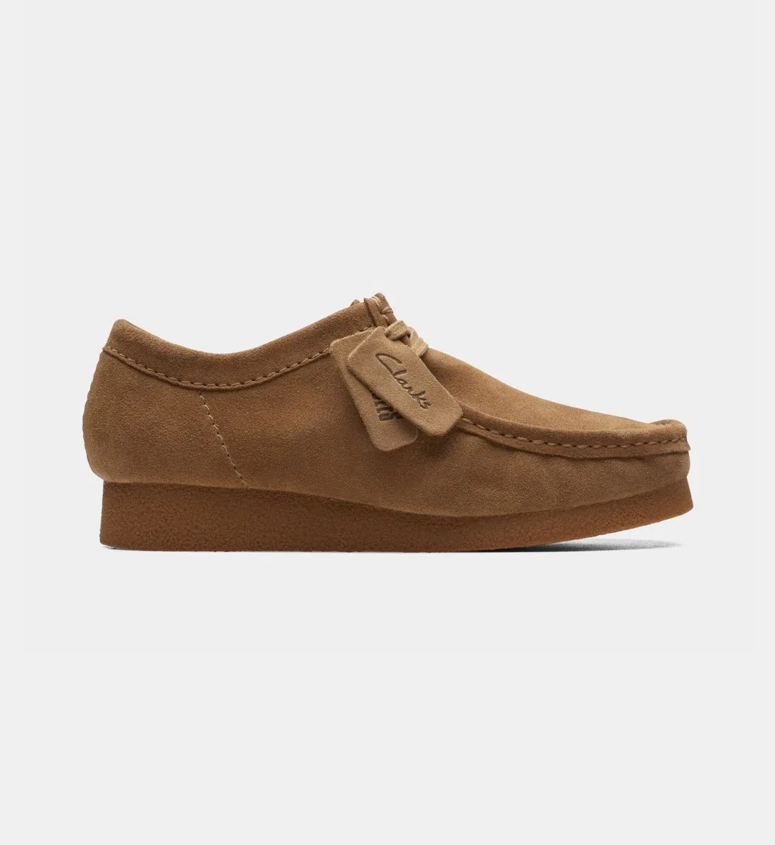 Дерби Wallabee из кожи Clarks, коричневый