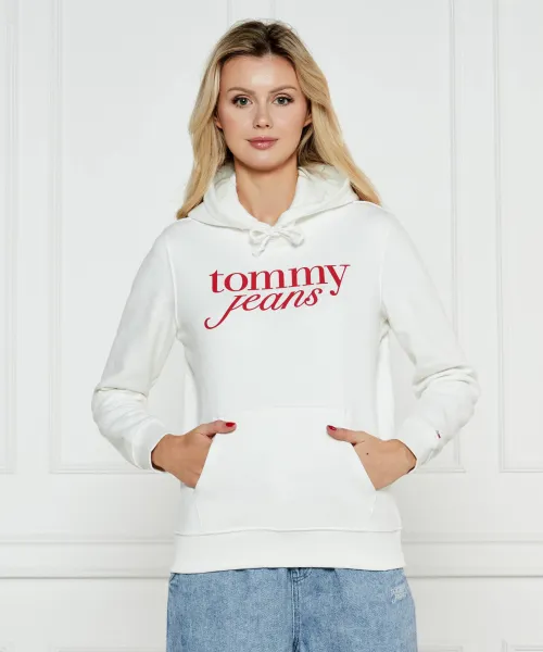 

Толстовка Regular fit Tommy Jeans, бежевый