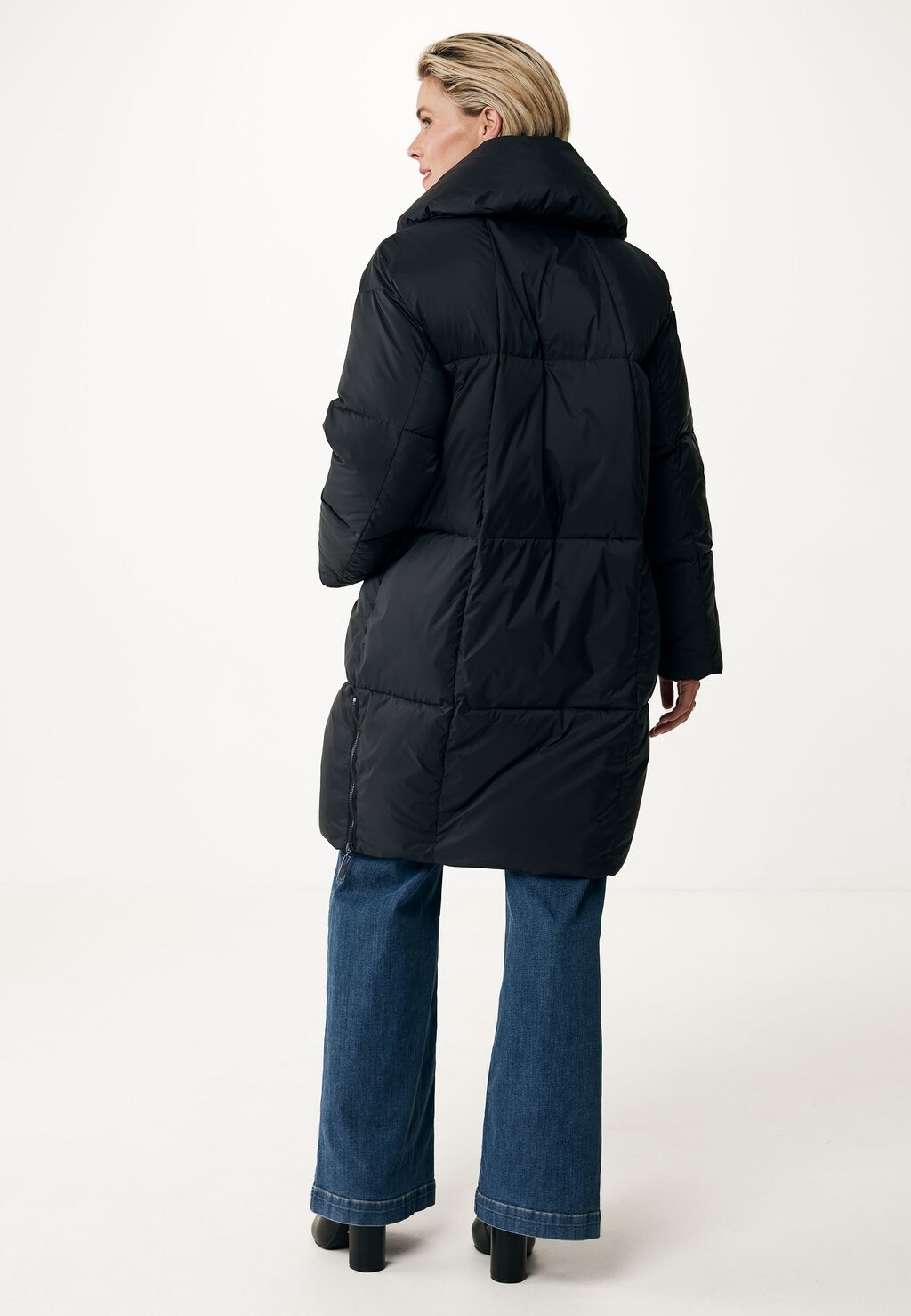 

Зимнее пальто MEXX COAT SHAWL PUFFER LONG Mexx, черный