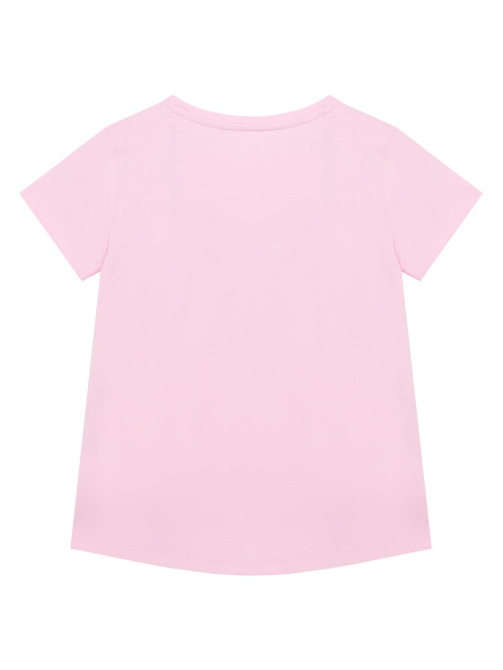 Футболка relaxed fit K6RI02 K6YW4 Guess, розовый — фото 2