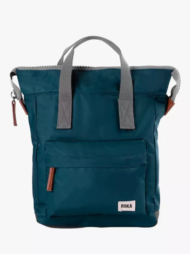 

Рюкзак ROKA London Bantry B Recycled Nylon Small, цвет teal