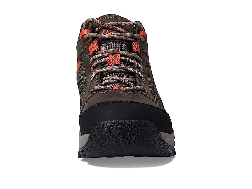 Женские водонепроницаемые ботинки для пеших походов Danner Riverside US 7 серо-оранжевые Rock56 — фото 2