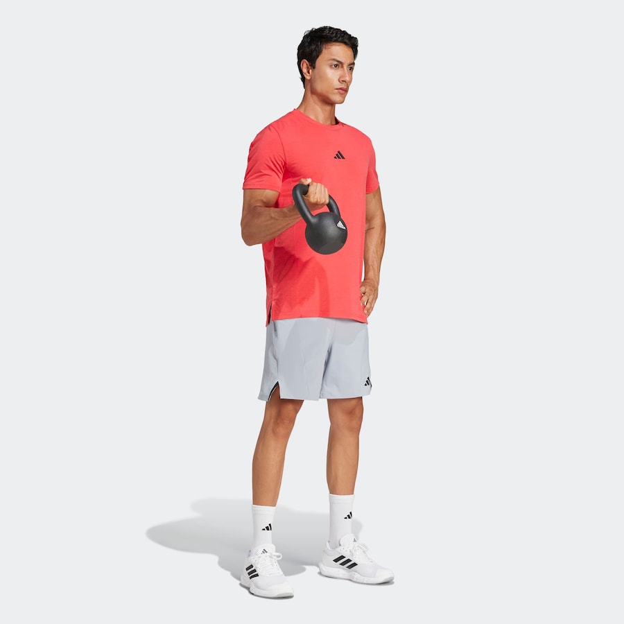 Обычные спортивные штаны ADIDAS PERFORMANCE D4T, светло-серый — фото 2