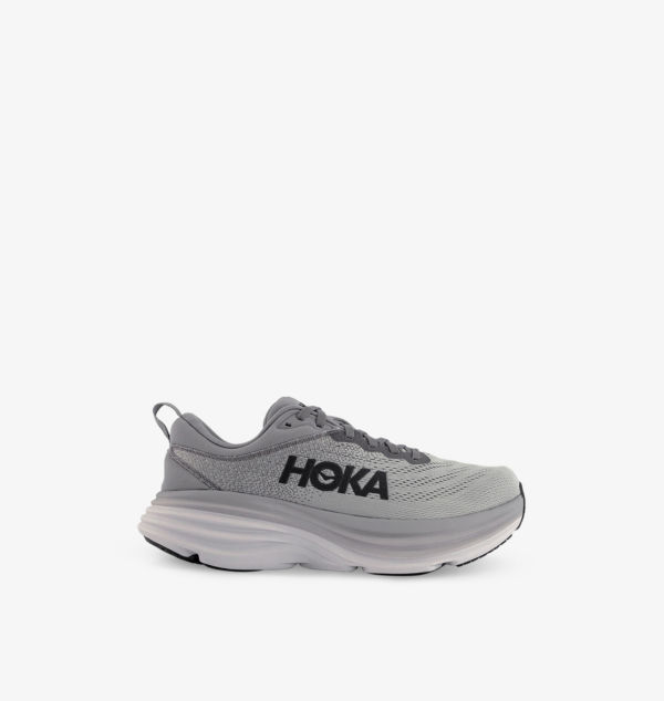 

Кроссовки для бега Bondi 8 из сетчатой ткани Hoka, цвет sharkskin