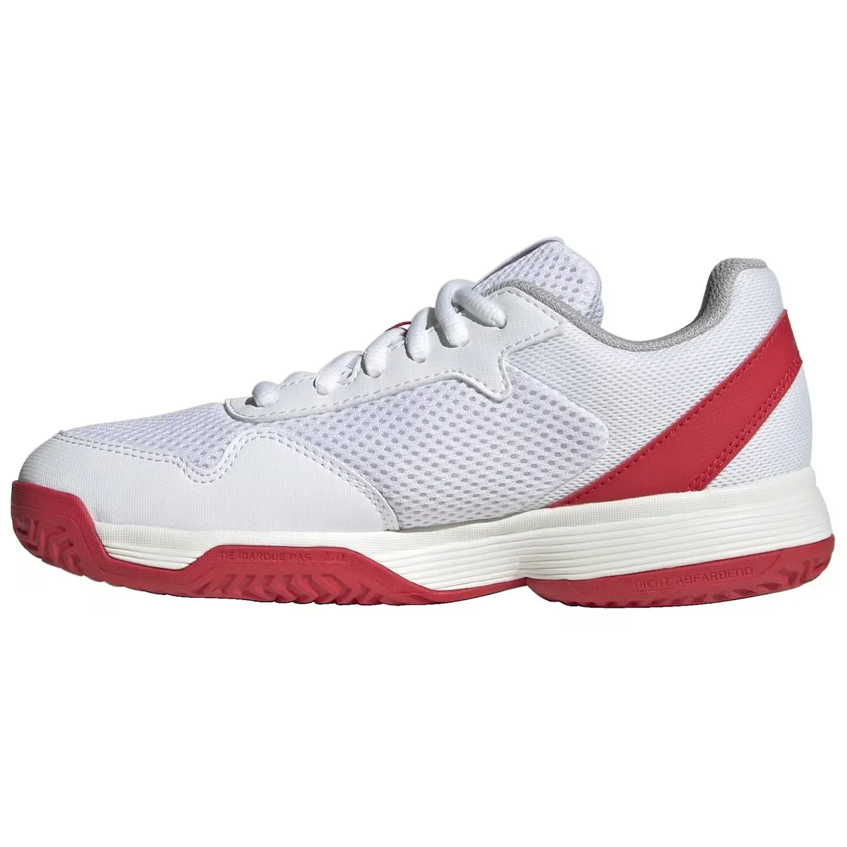Детские теннисные туфли Adidas COURTFLASH, белый — фото 3