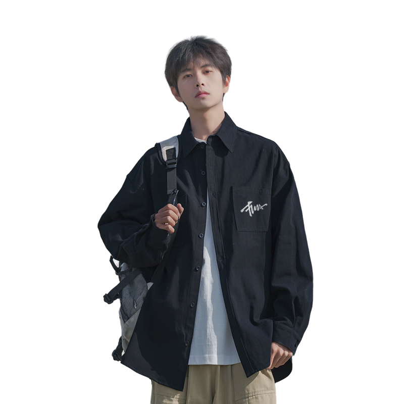 

Рубашка унисекс FUERZA, Black[100% Cotton Workwear]Upgraded