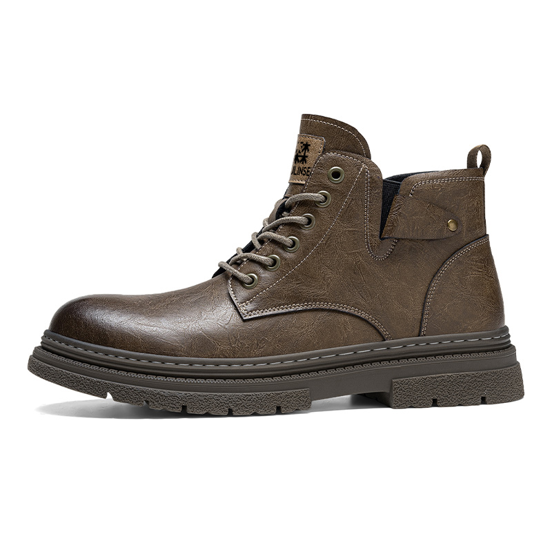 

Mulinsen Короткие мартинсы мужские хаки, цвет Khaki