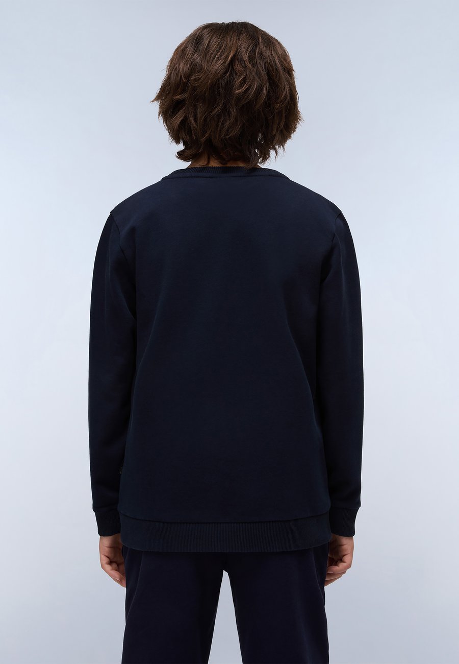 Толстовка Napapijri BALIS UNISEX, Blue Marine/Dark Blue — фото 2