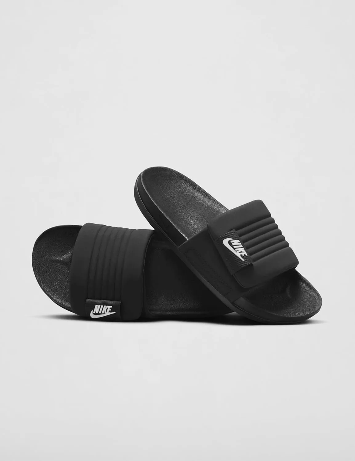 Унисекс сандалии Nike Offcourt Adjust, черно-белый — фото 4