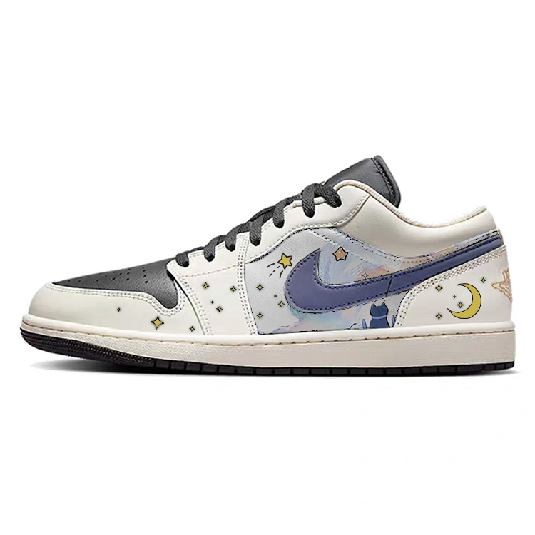 

Jordan Баскетбольные кроссовки Air 1 Vintage, низкие, мужские, белые/черные