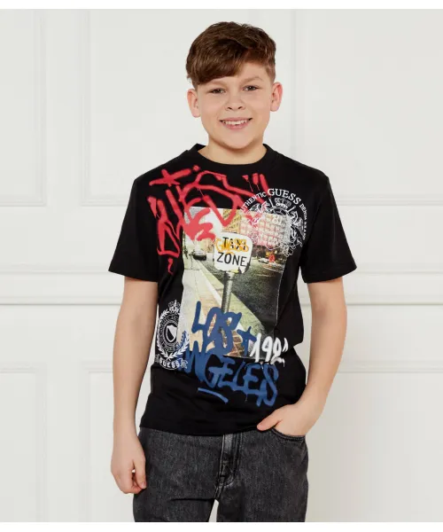 

Футболка Oversize fit Guess, черный