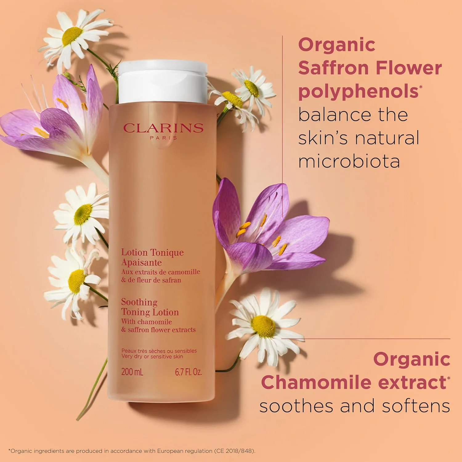 Набор Clarins: мицеллярная вода и успокаивающий тоник для очень сухой и чувствительной кожи — фото 2