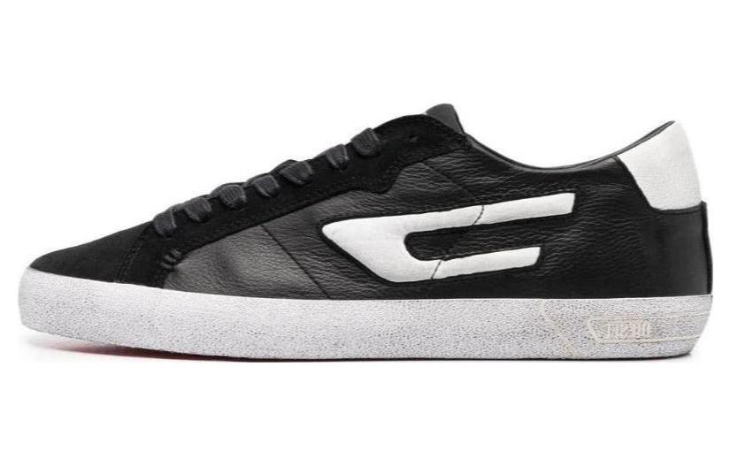 

Низкие скейтерские кроссовки мужские DIESEL, черный