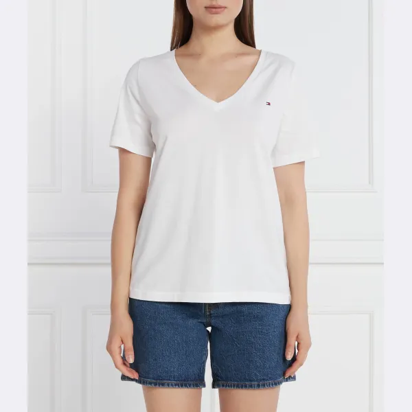 

Футболка обычного кроя Modern Regular v-nk ss Tommy Hilfiger, белый