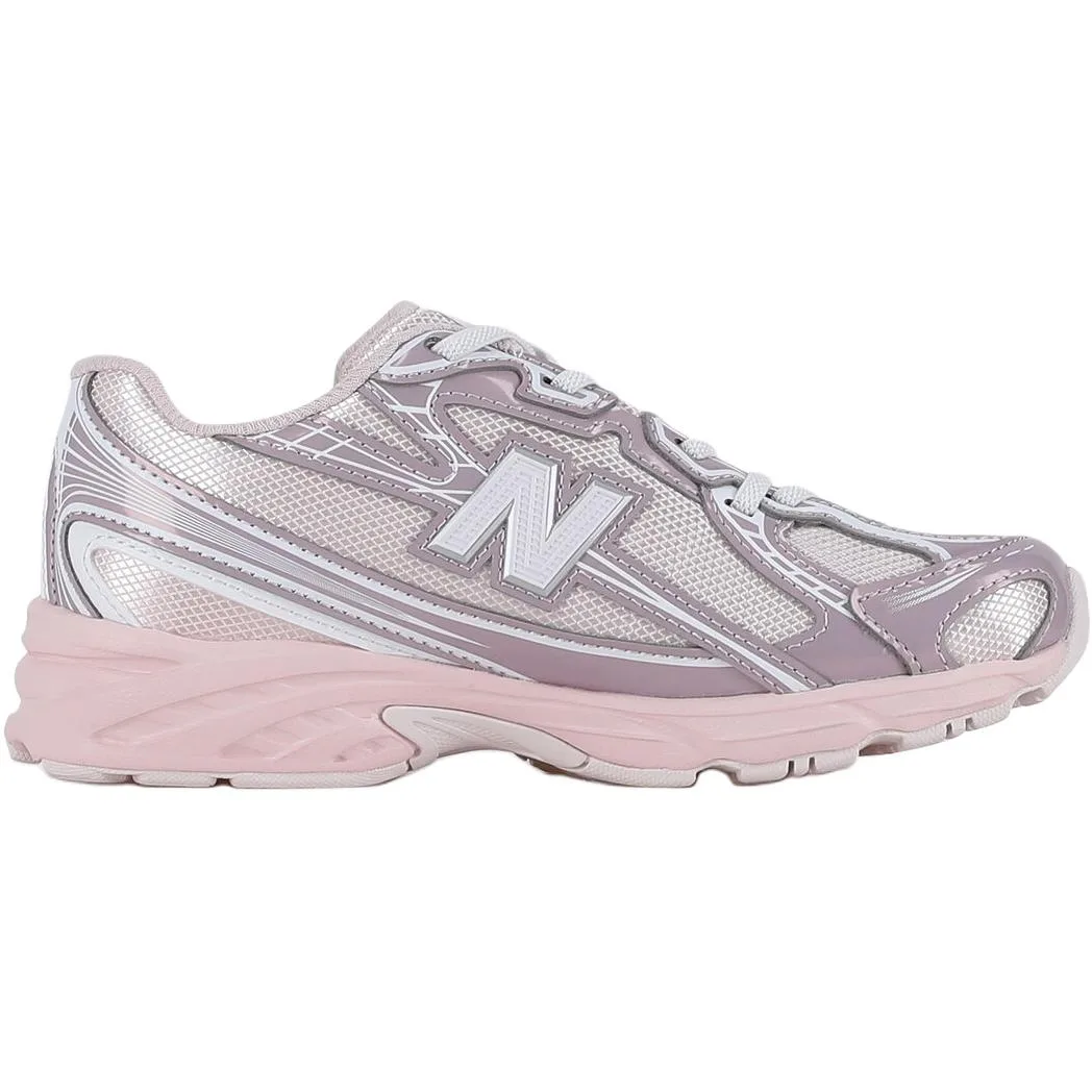 New Balance Кроссовки NB 740 Low top для детей, светло-розовые с серебристым — фото 3