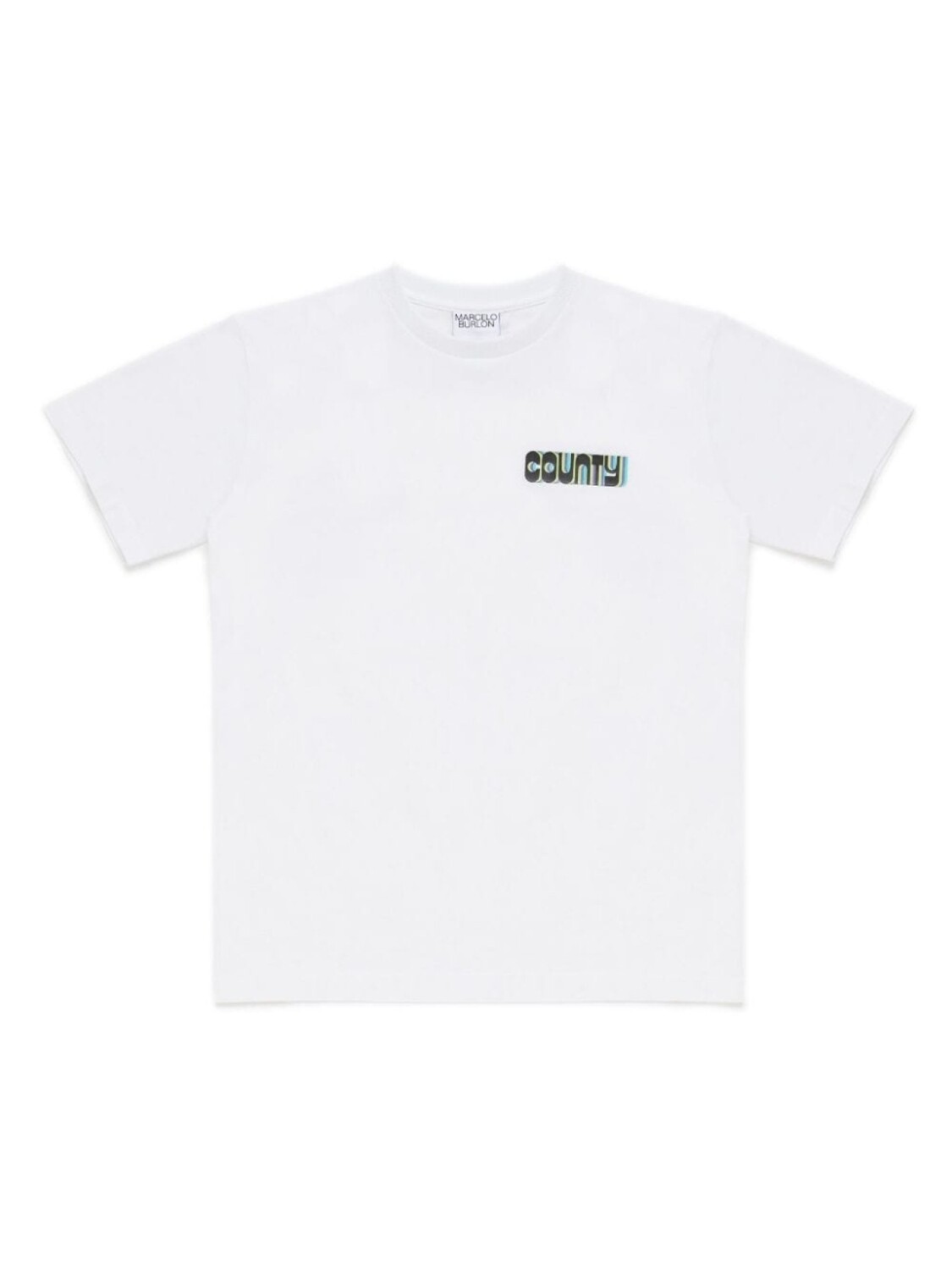 

Футболка с принтом Marcelo Burlon County Of Milan Kids, белый