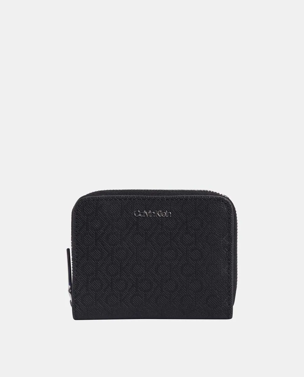 

Кошелек Monogram Medium с кошельком для монет Calvin Klein, черный