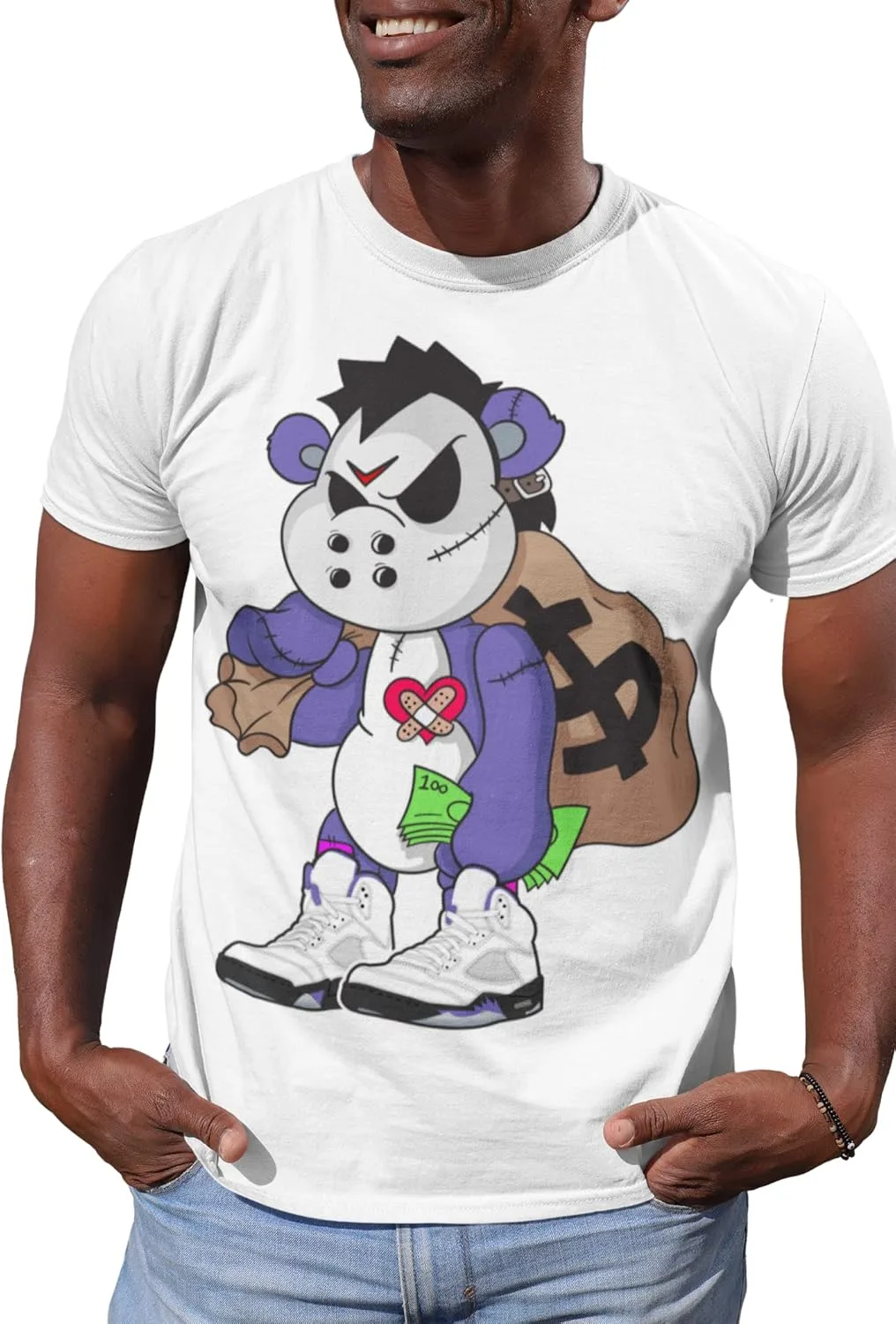 

Футболка мужская Jordan 5 Concord Hockey Mask House Of Tees