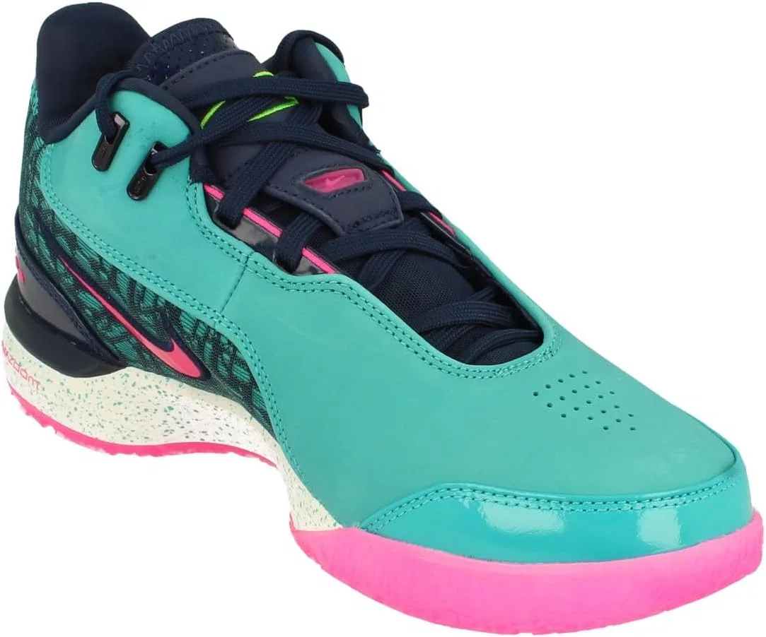 Кроссовки для баскетбола NIKE Zoom Lebron Men's NXXT Gen Ampd Fj1566, Dusty Cactus Green Strike 300 — фото 4