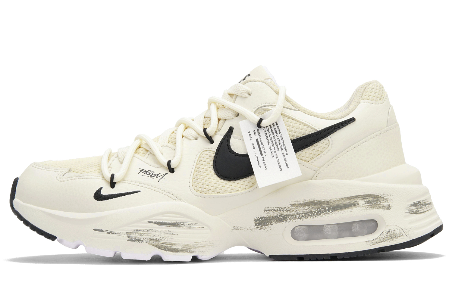 

Nike Кроссовки для бега Air Max Fusion низкие Unisex бежевый Black