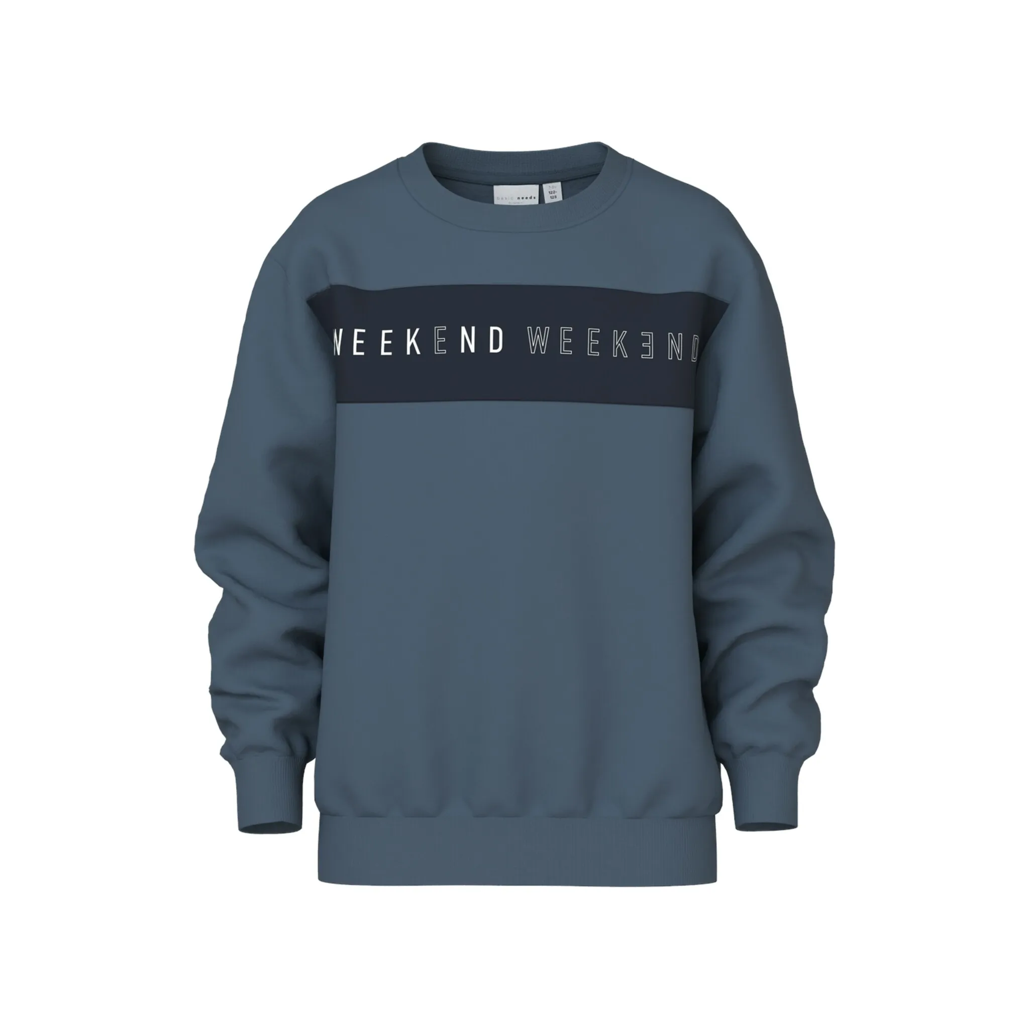 

Толстовка Name It «NKMVANCE LS NREG SWEAT BRU», цвет Bering Sea