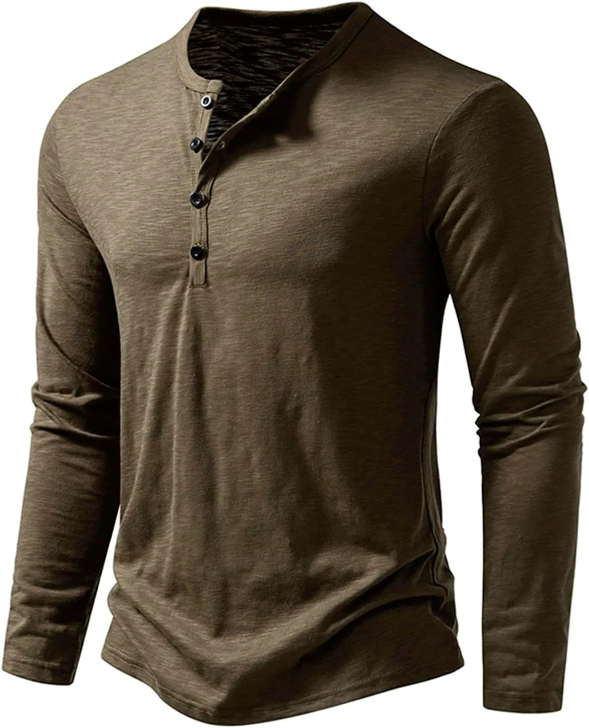 Мужская хлопковая футболка-поло с длинным рукавом Regular Fit — фото 2