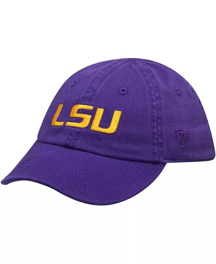 

Регулируемая шапка унисекс для младенцев фиолетового цвета LSU Tigers Mini Me Top Of The World