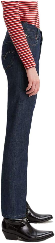 Женские классические джинсы-клеш Levi's, Soft Black — фото 4