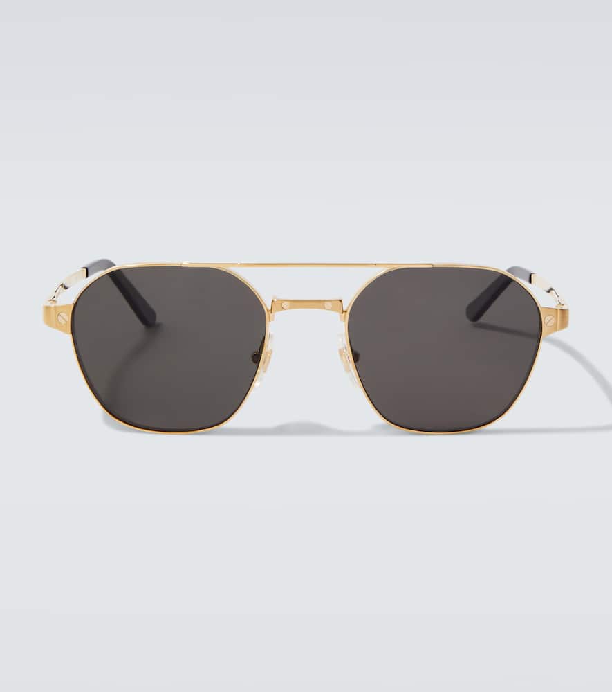 

Авиаторные солнцезащитные очки Santos De Cartier Cartier Eyewear Collection