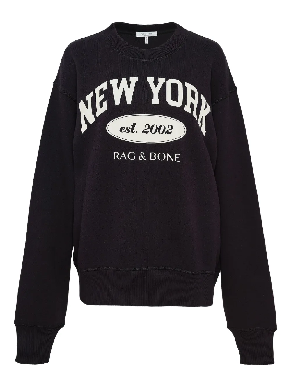 

Толстовка с логотипом rag & bone, черный