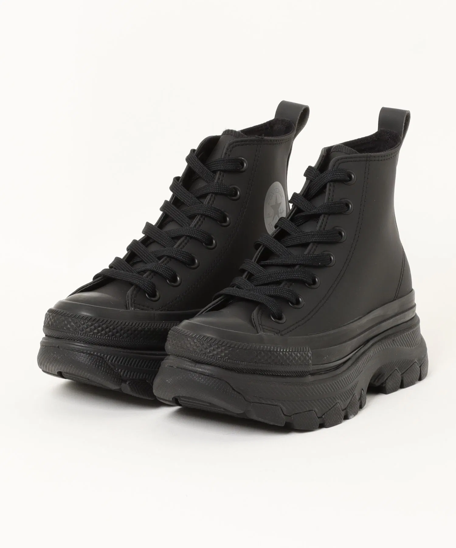 Мужские высокие кроссовки CONVERSE All Star Trekwave WR SL HI чёрные