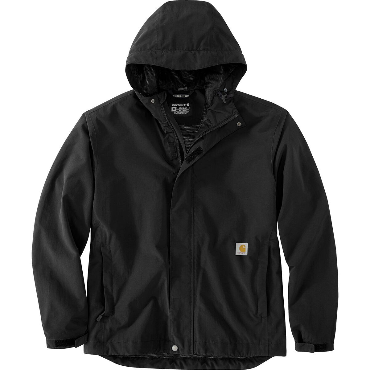 

Штормовая защитная куртка свободного кроя легкая Carhartt, черный