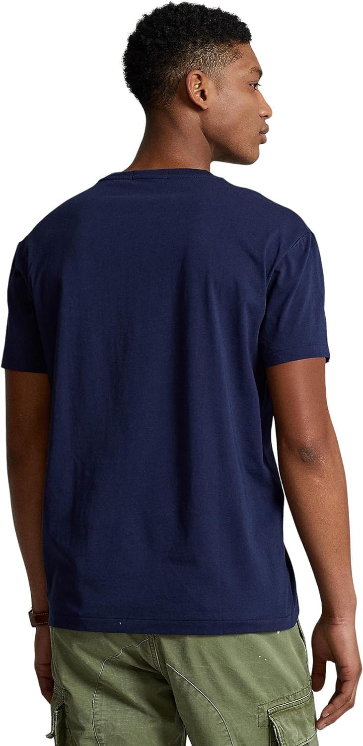POLO RALPH LAUREN Футболка Classic Fit American Flag Newport Navy — фото 2