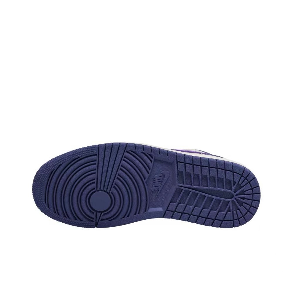 

Jordan Air Jordan 1 Vintage Баскетбольные кроссовки унисекс, Sail white purple