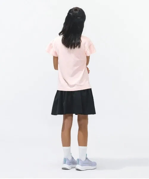 Юбка детская с подкладкой TIGORA SKIRT INNER светлая зеленая — фото 4