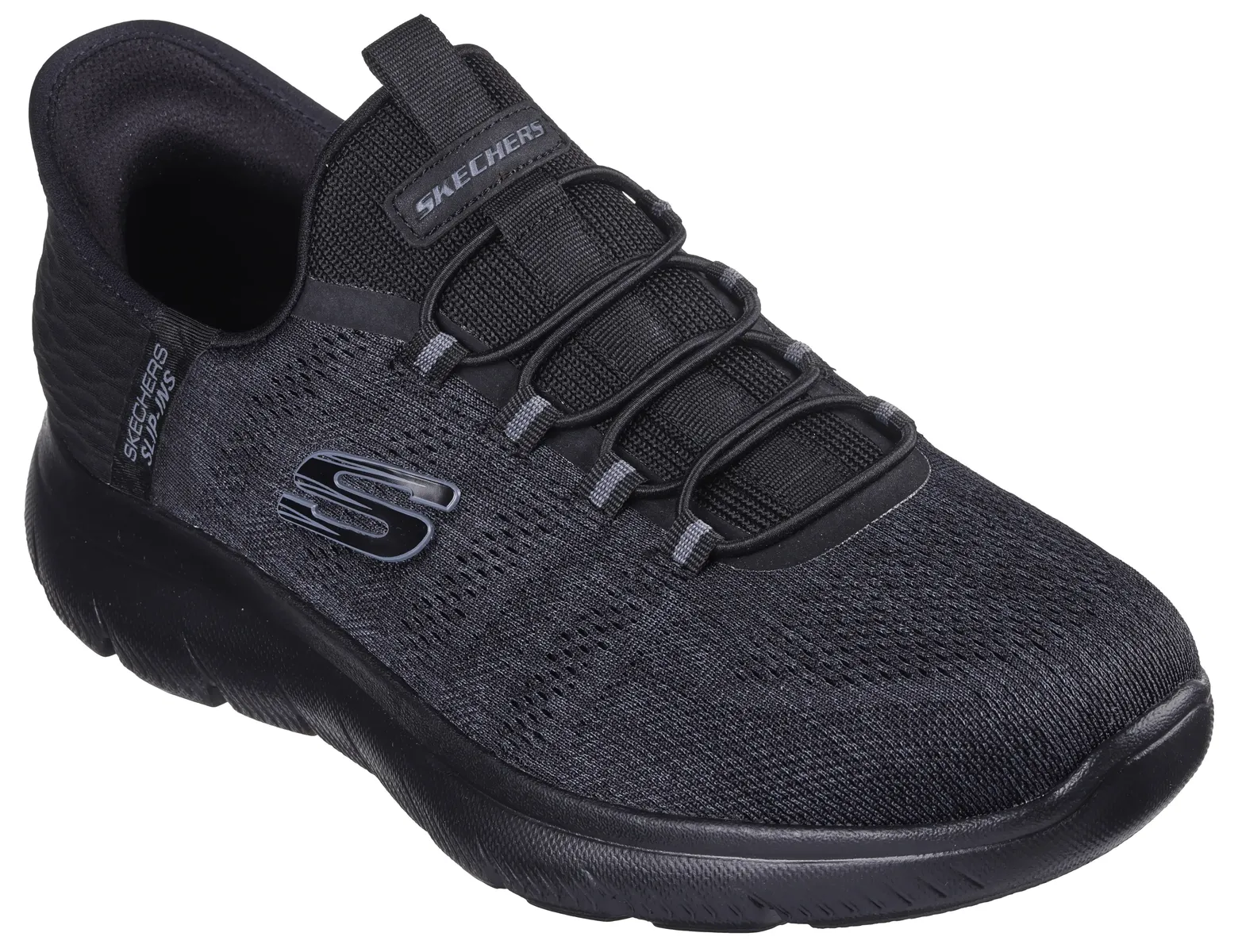 

Слипоны Skechers "SUMMITS-KEY PACE", тапочки, повседневная обувь, полуботинки веганского производства, черный