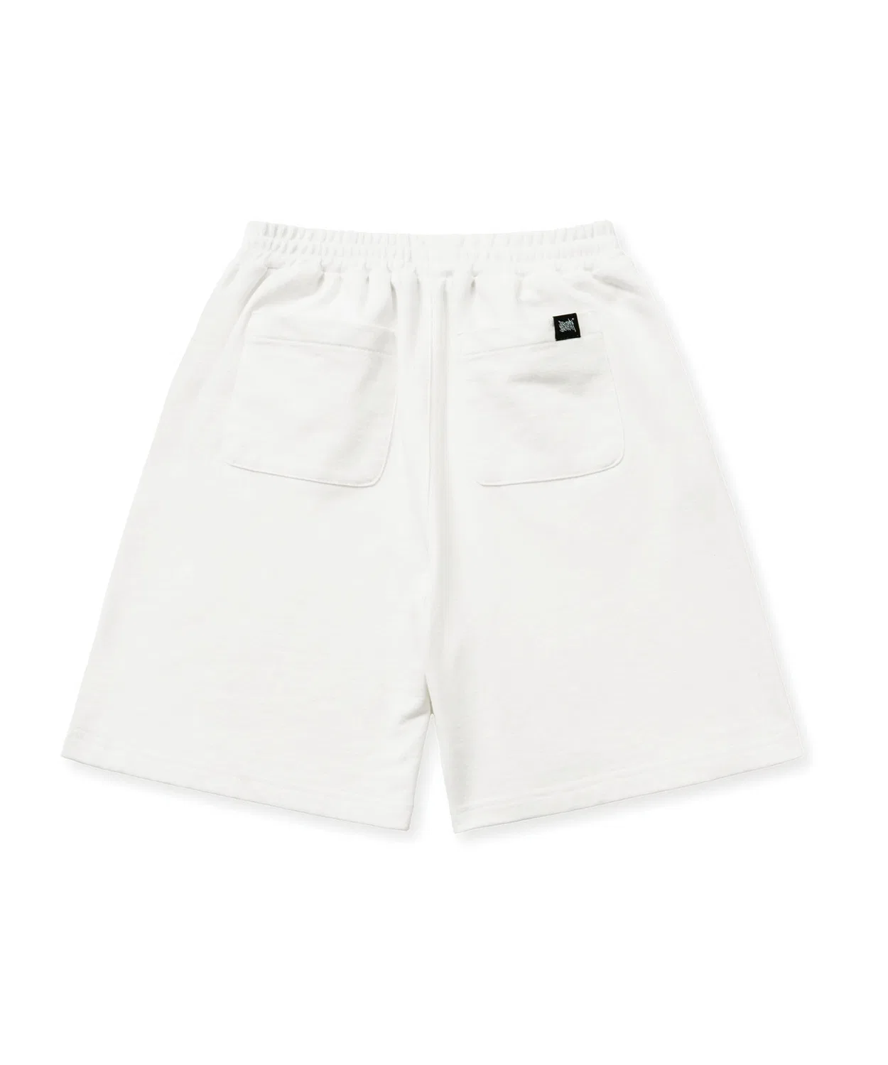 Детские хлопковые шорты Tag кремового цвета от Brownbreath Kids — фото 3