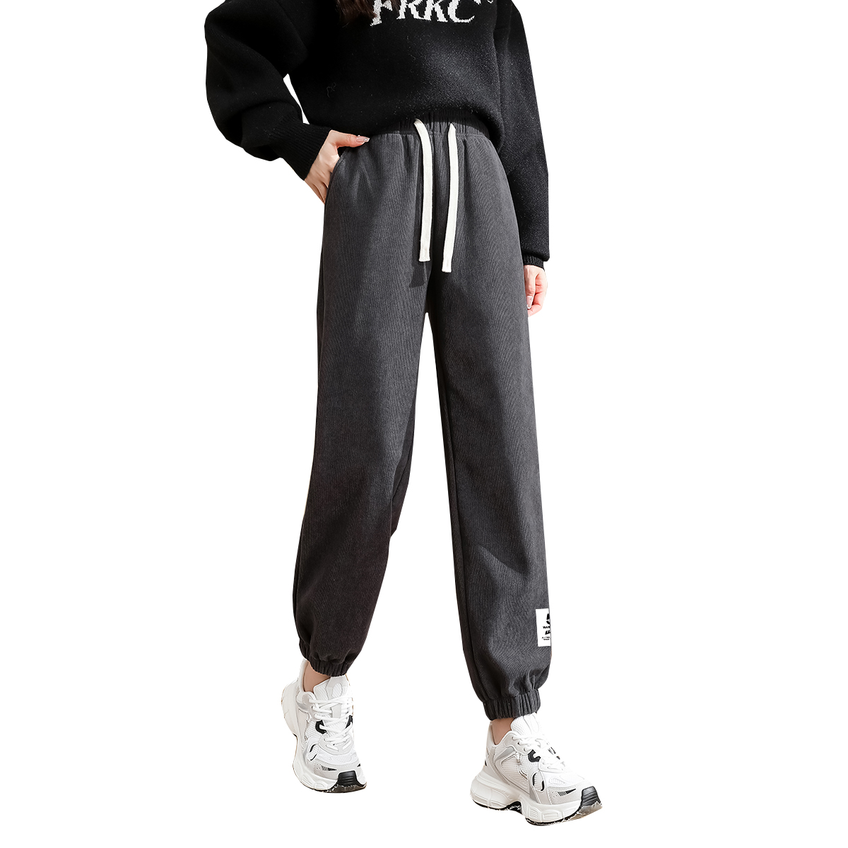 

Вязаные спортивные штаны Women's WARRIOR, темно-серый