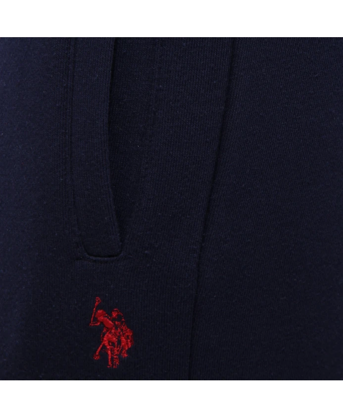 Плотные хлопковые спортивные штаны 43936 49151 177 U.S. Polo Assn., синий — фото 2