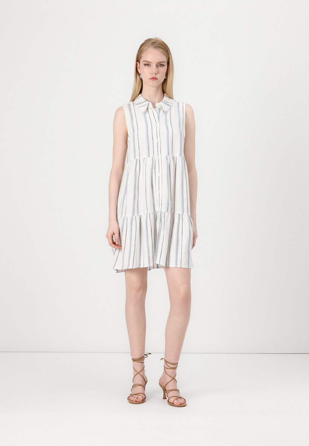 

Платье-рубашка ONLSIESTA SHIRT DRESS ONLY, бежевый