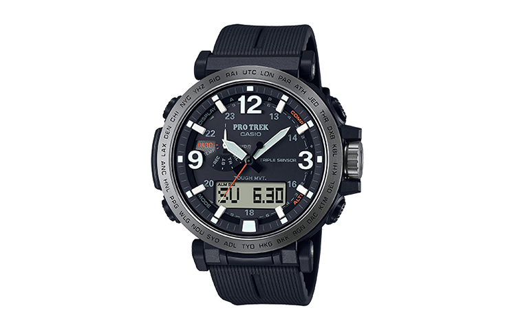 

CASIO Часы Men PRO TREK Black Watch PRW-6611Y-1PR, Black Dial