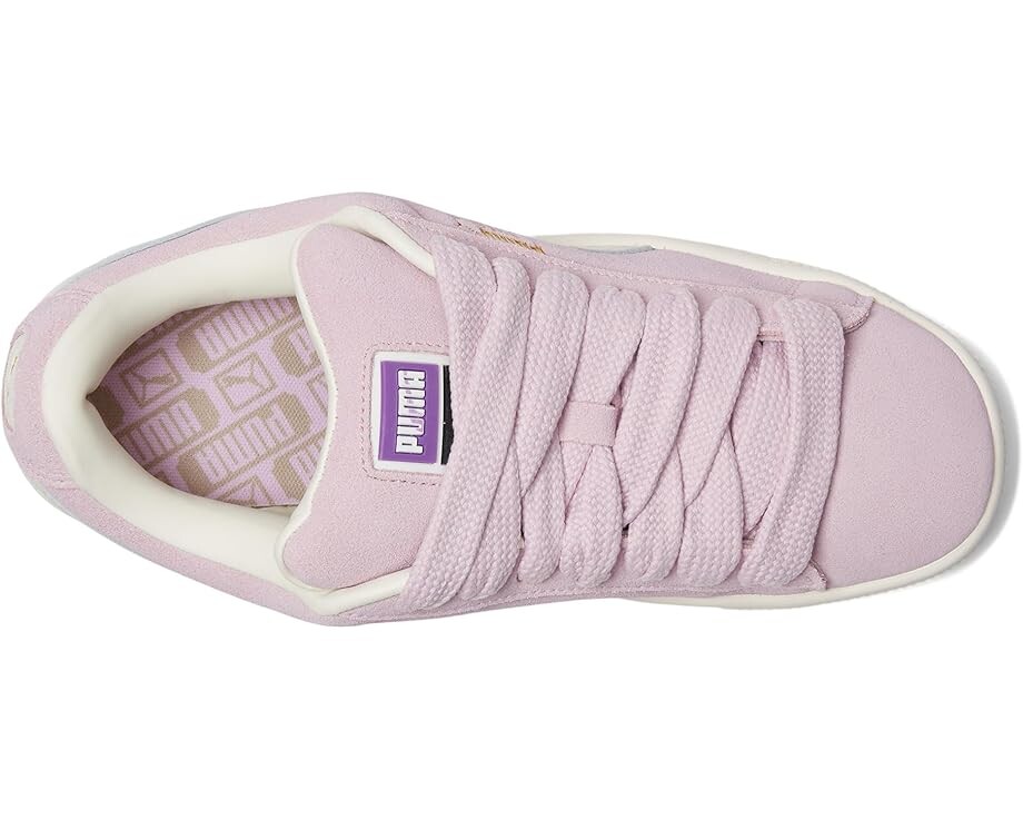 Кроссовки PUMA Suede Xl, цвет Grape Mist/Warm White — фото 2