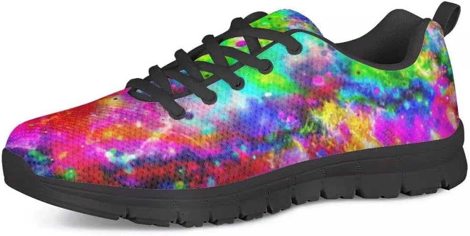 

Мужские кроссовки PinUp Angel с принтом «Крутая галактика», для прогулок и бега, повседневные, на шнуровке, из сетчатого материала, Galaxy Print G