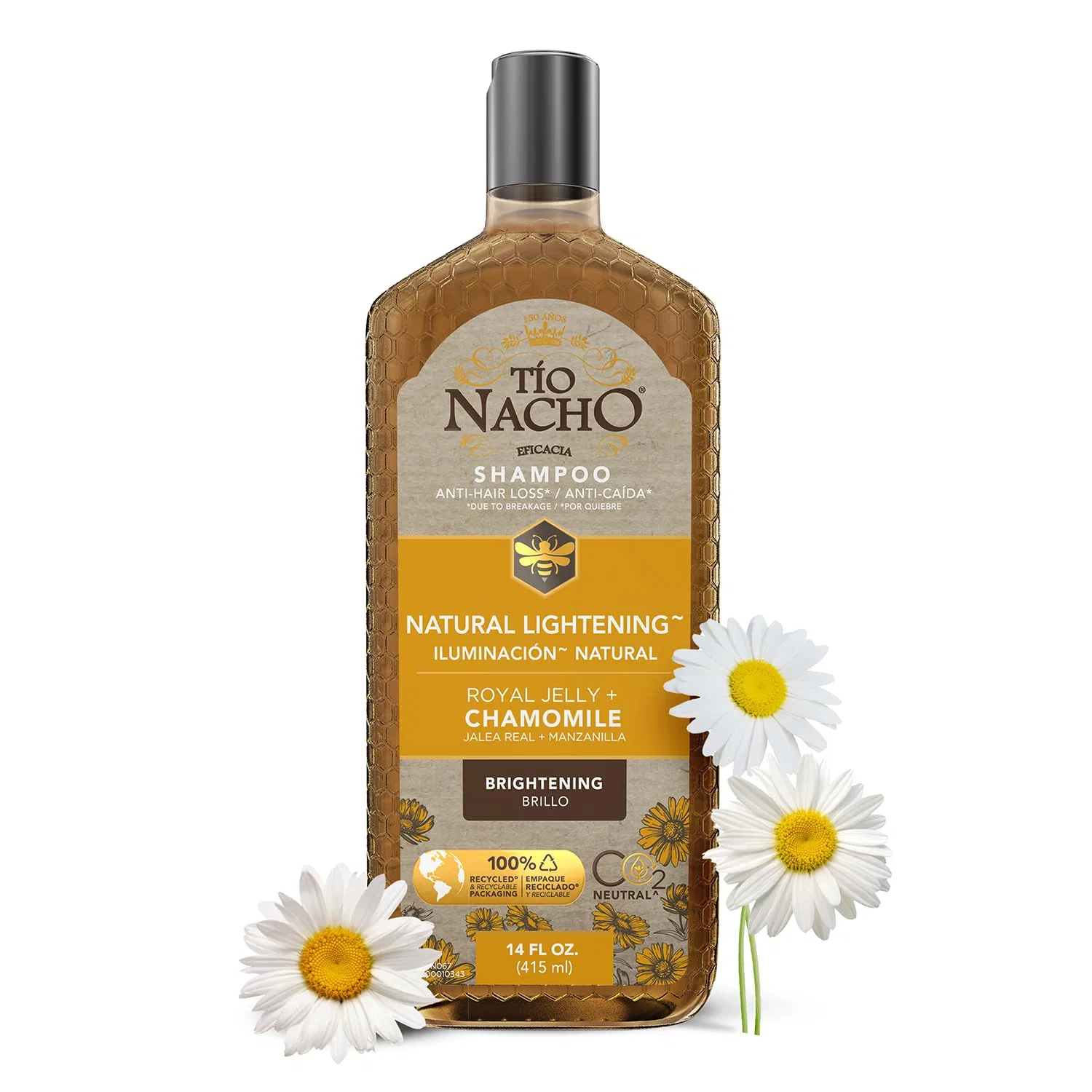 Натуральный осветляющий шампунь Tio Nacho 414 мл Tio Nacho