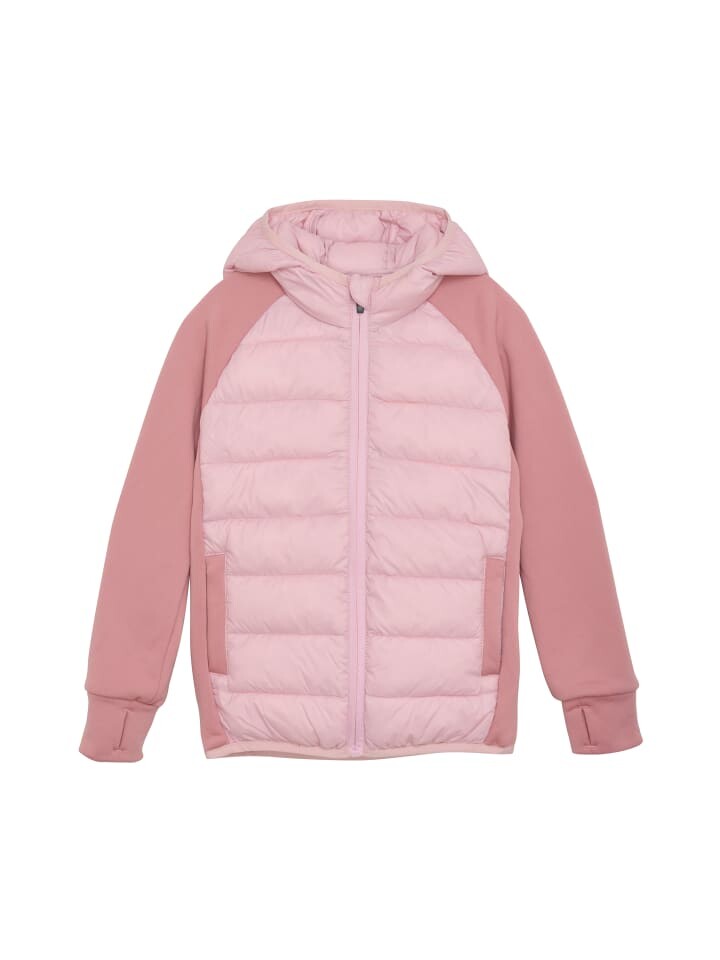 

Куртка Color Kids Kurzjacke COHybrid Fleece Jacket W. Hood 741332 coole Funktionsjacke, розовый