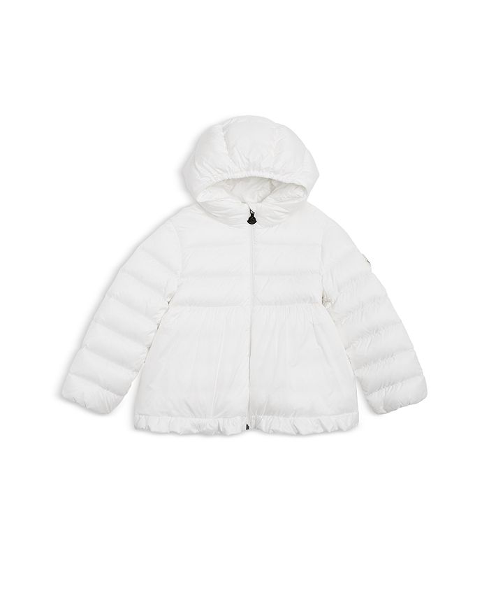 

Детская пуховая куртка Odile для девочек - малыши, маленькие дети Moncler, белый