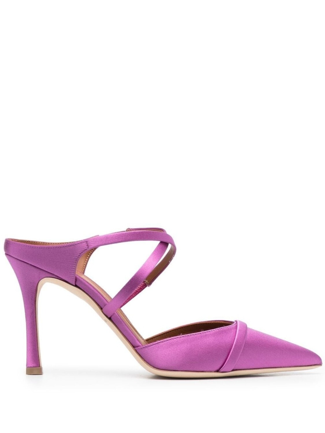 

Malone Souliers Yoana 90 leather pumps, фиолетовый