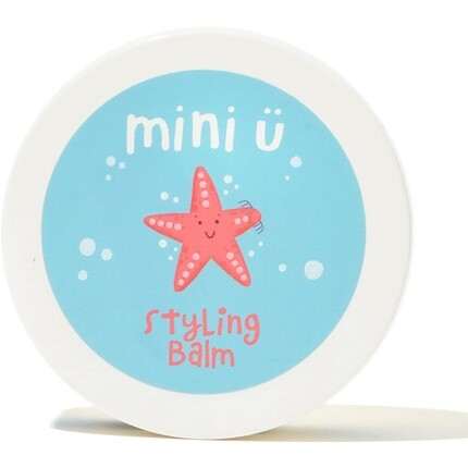 

Белый бальзам для укладки волос Mini U Kids — сделано в Великобритании, веганское и без жестокого обращения