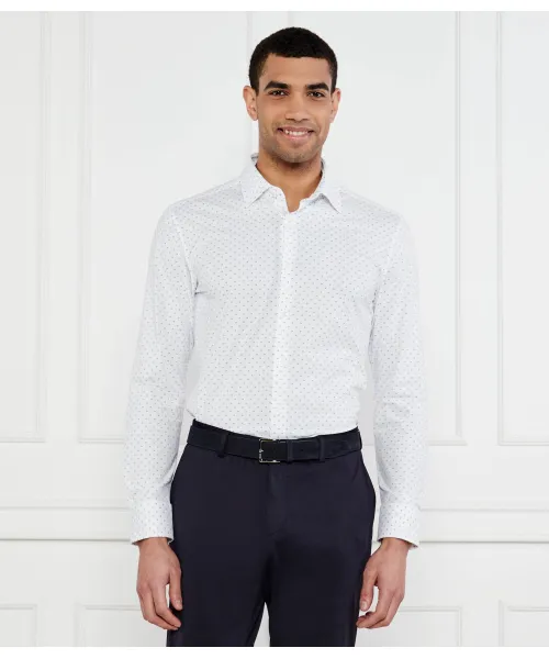 

Рубашка p-hank-kent-c1-222 Slim fit Boss, белый