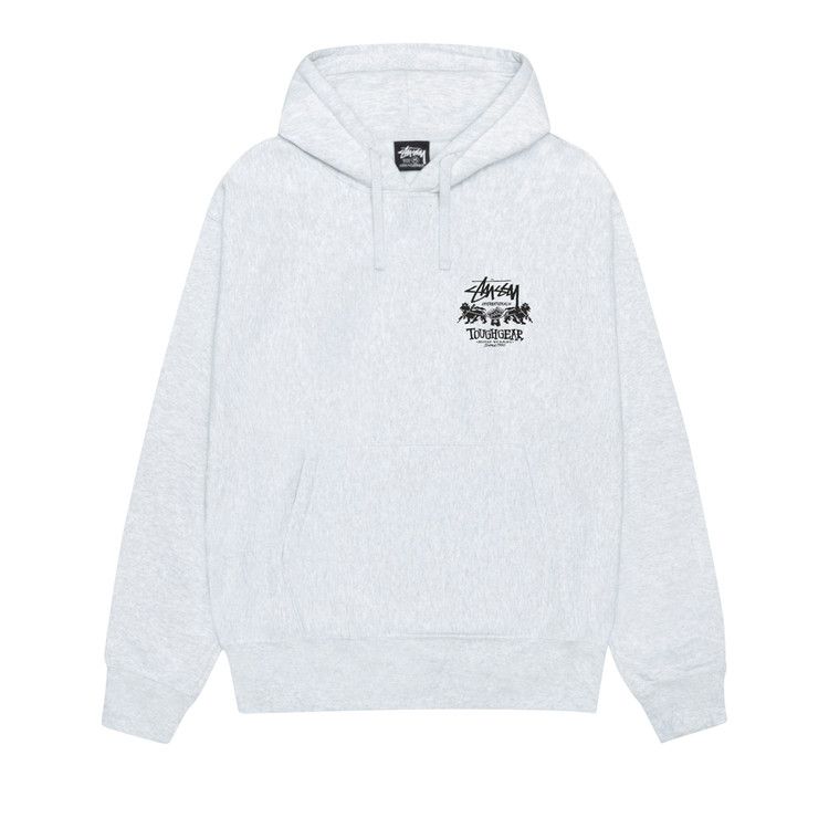 

Худи Stussy Tough Gear International Hoodie, Ash Heather